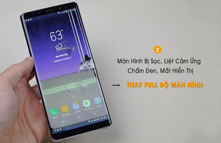 Thay Nguyên Bộ Màn Hình Samsung Note 8