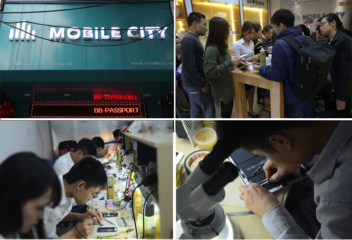 trung tâm sửa chữa MobileCity