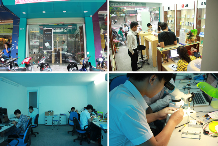 Dịch vụ thay kính Galaxy S5 tại MobileCity